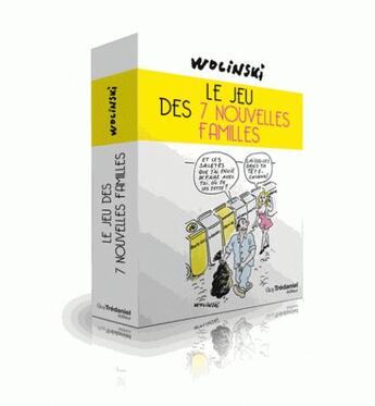 Couverture du livre « Le jeu des 7 nouvelles familles ; coffret » de Georges Wolinski aux éditions Guy Trédaniel