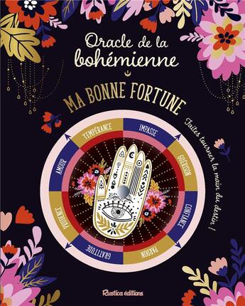Couverture du livre « Oracle de la bohémienne ; ma bonne fortune » de Caroline Coldefy aux éditions Rustica