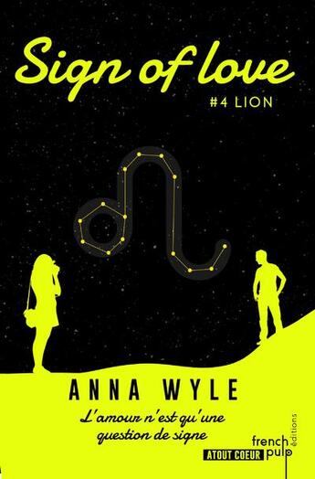 Couverture du livre « Sign of love T.4 ; lion » de Emma Mars aux éditions French Pulp