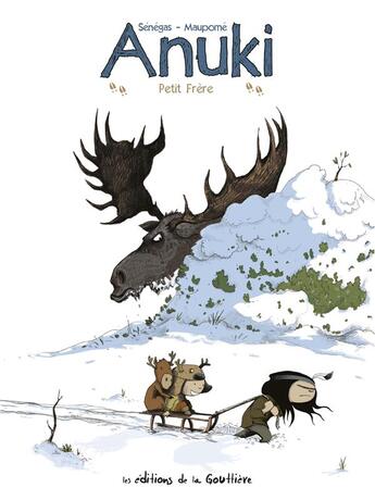 Couverture du livre « Anuki Tome 8 : petit frère » de Frederic Maupome et Stephane Senegas aux éditions Editions De La Gouttiere