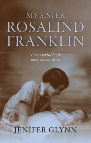 Couverture du livre « My Sister Rosalind Franklin » de Glynn Jenifer aux éditions Oup Oxford