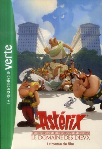 Couverture du livre « Astérix ; le domaine des dieux ; le roman du film » de  aux éditions Hachette Jeunesse