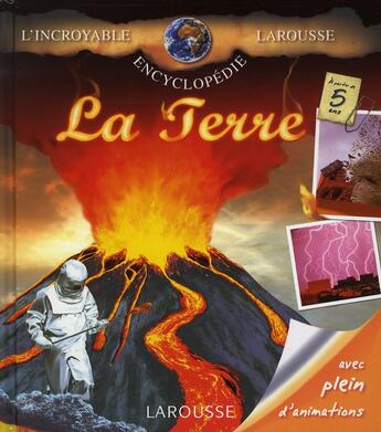 Couverture du livre « La terre » de Eric Mathivet aux éditions Larousse