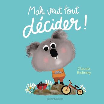 Couverture du livre « Maki veut tout décider ! » de Claudia Bielinsky aux éditions Gallimard-jeunesse