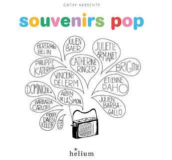 Couverture du livre « Souvenirs pop ! » de Cathy Karsenty aux éditions Helium