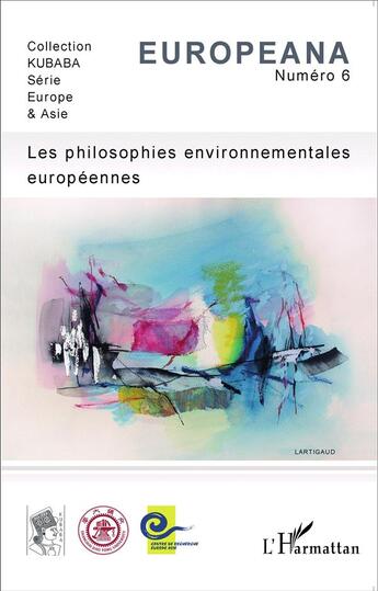 Couverture du livre « Philosophies environnementales européennes » de  aux éditions L'harmattan