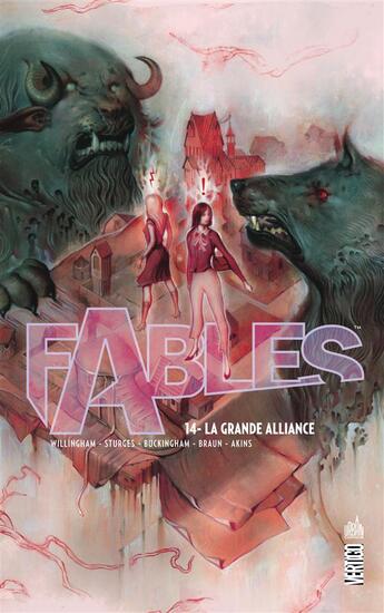 Couverture du livre « Fables t.14 ; la grande alliance » de Bill Willingham et Mark Buckingham aux éditions Urban Comics