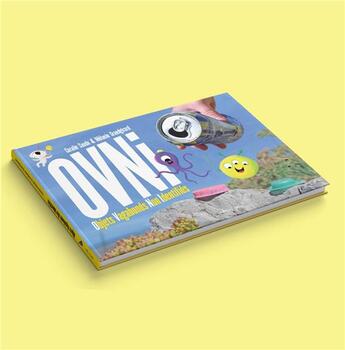 Couverture du livre « OVNI : objets vagabonds non identifiés » de Melanie Grandgirard et Coralie Saudo aux éditions Lapin