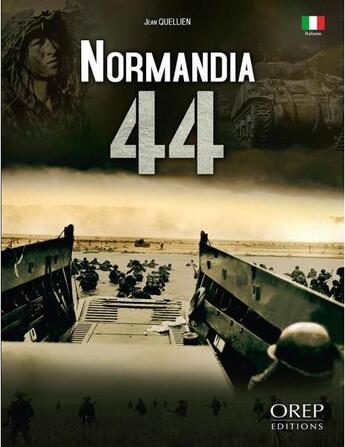 Couverture du livre « Normandie 44 » de Quellien Jean aux éditions Orep