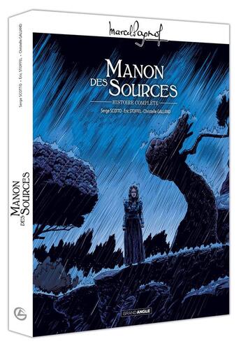 Couverture du livre « Manon des sources : coffret Tomes 1 et 2 » de Christelle Galland et Serge Scotto et Eric Stoffel aux éditions Bamboo