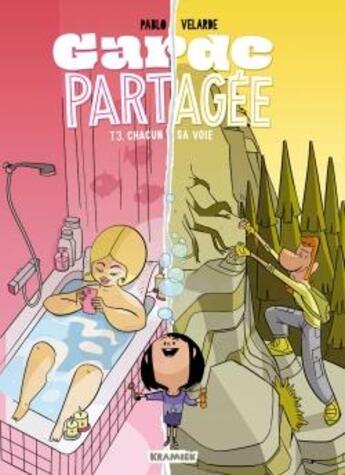 Couverture du livre « Garde partagée Tome 3 : chacun sa voie » de Pablo Velarde aux éditions Paquet