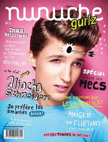 Couverture du livre « Nunuche magazine gurlz v 01 » de Elise Gravel aux éditions La Courte Echelle