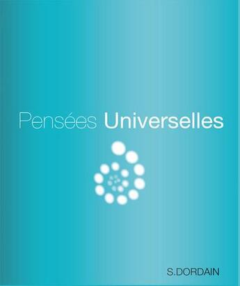 Couverture du livre « Pensées universelles » de Stephanie Dordain aux éditions Neacom