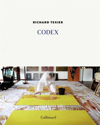 Couverture du livre « Codex » de Richard Texier aux éditions Gallimard