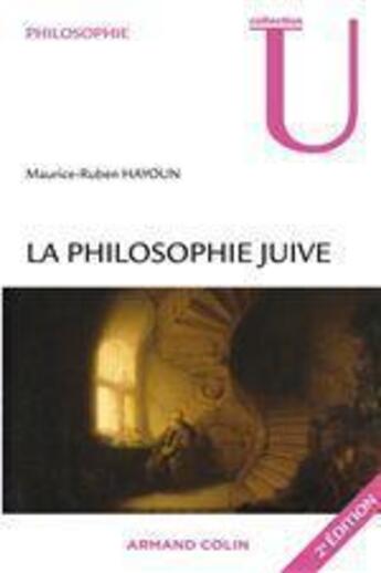 Couverture du livre « La philosophie juive (2e édition) » de Maurice-Ruben Hayoun aux éditions Armand Colin