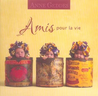 Couverture du livre « Amis Pour La Vie » de Anne Geddes aux éditions Hors Collection
