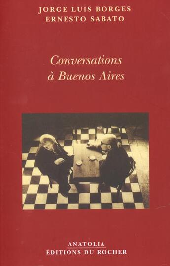 Couverture du livre « Conversations a buenos aires » de Barone Orlando aux éditions Rocher