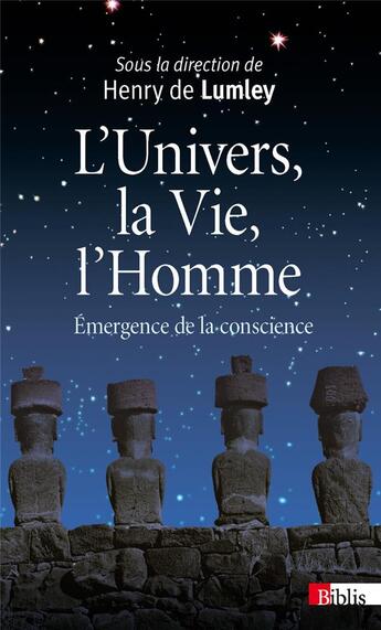 Couverture du livre « L'univers, la vie et l'homme ; émergence de la conscience » de  aux éditions Cnrs