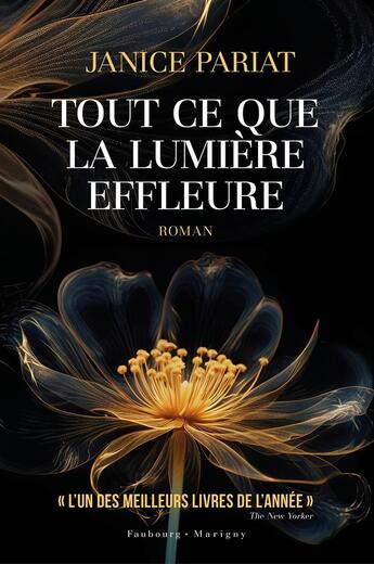 Couverture du livre « Tout ce que la lumière effleure » de Janice Pariat aux éditions Faubourg Marigny