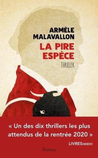 Couverture du livre « La pire espèce » de Armele Malavaillon aux éditions Ramsay