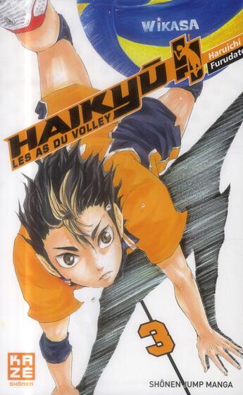 Couverture du livre « Haikyu !! les as du volley Tome 3 » de Haruichi Furudate aux éditions Crunchyroll