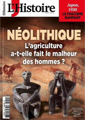 Couverture du livre « L'histoire n 492 : neolithique - fevrier 2022 » de  aux éditions L'histoire