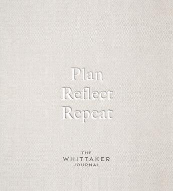 Couverture du livre « PLAN, REFLECT, REPEAT » de Carys Whittaker aux éditions Thorsons