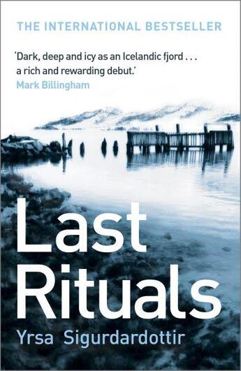 Couverture du livre « LAST RITUALS » de Yrsa Sigurdardottir aux éditions Hodder And Stoughton Ltd