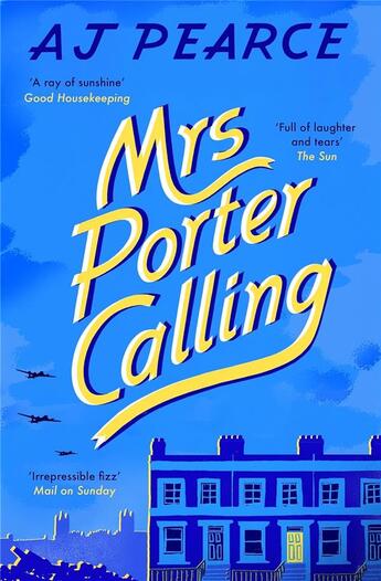 Couverture du livre « Mrs porter calling » de Aj Pearce aux éditions Pan Macmillan