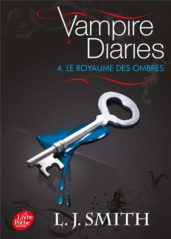 Couverture du livre « Journal d'un vampire t.4 ; le royaume des ombres » de L. J. Smith aux éditions Le Livre De Poche Jeunesse