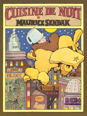 Couverture du livre « Cuisine de nuit (cf ne) » de Sendak Maurice aux éditions Ecole Des Loisirs