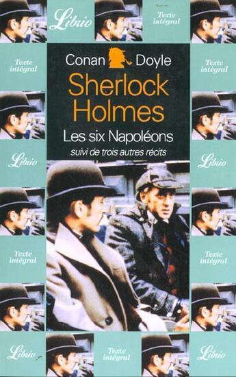 Couverture du livre « Quatre aventures de sherlock holmes - les six napoleons suivi de trois autres re » de Arthur Conan Doyle aux éditions J'ai Lu