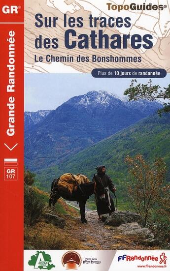 Couverture du livre « Sur les traces des Cathares ; 09-11-66-esp - gr107 -1097 » de  aux éditions Ffrp