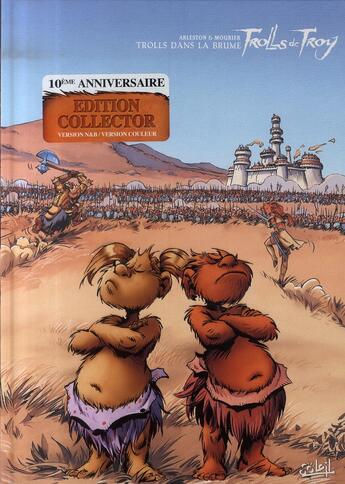 Couverture du livre « Trolls de Troy t.6 ; Trolls dans la brume » de Christophe Arleston et Jean-Louis Mourier aux éditions Soleil