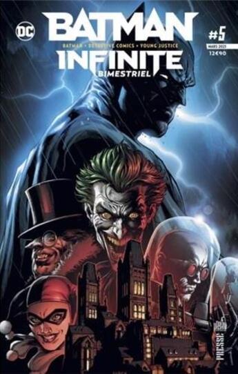 Couverture du livre « Batman infinite 2022 (bimestriel) - t05 - batman infinite 2022 (bimestriel) 05 - l'epouvantail passe » de  aux éditions Urban Comics Press