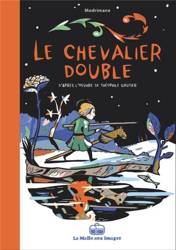 Couverture du livre « Le chevalier double ; d'après l'oeuvre de Théophile Gautier » de Modrimane aux éditions La Boite A Bulles