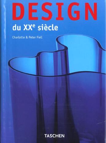 Couverture du livre « Design du xxe siecle » de  aux éditions Taschen