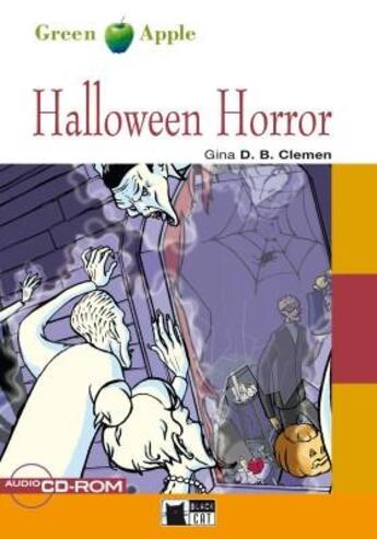 Couverture du livre « Halloween horror+cdrom » de Clemen Gina D.B. aux éditions Cideb Black Cat