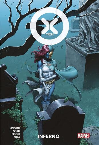 Couverture du livre « X-men : inferno » de Stefano Caselli et Jonathan Hickman et Valerio Schiti et R. B. Silva aux éditions Panini