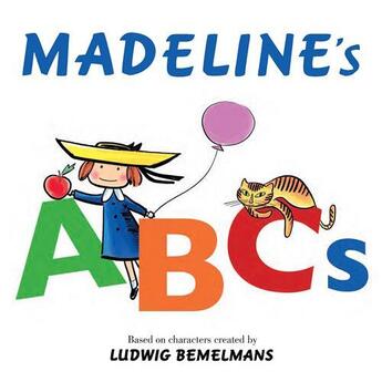 Couverture du livre « Madeline's abcs (board book) /anglais » de Bemelmans Ludwig aux éditions Random House Us