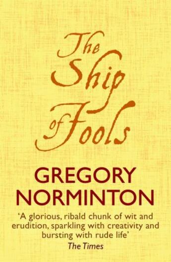 Couverture du livre « The Ship Of Fools » de Gregory Norminton aux éditions Hodder And Stoughton Digital