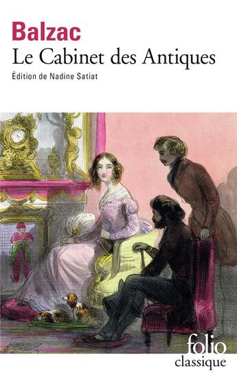 Couverture du livre « Le cabinet des antiques » de Honoré De Balzac aux éditions Folio