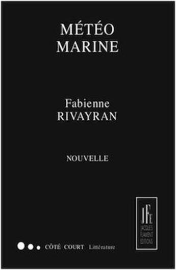 Couverture du livre « Météo marine » de Fabienne Rivayran aux éditions Jacques Flament