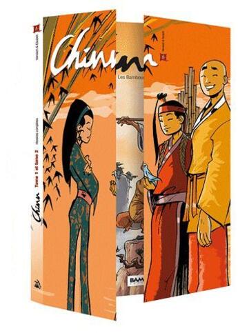 Couverture du livre « Chinn ; COFFRET T.1 ET T.2 » de Fred Vervisch et Bertrand Escaich aux éditions Bamboo