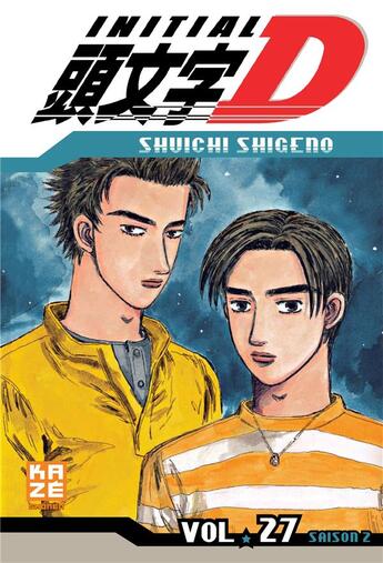 Couverture du livre « Initial D Tome 27 » de Shuichi Shigeno aux éditions Crunchyroll