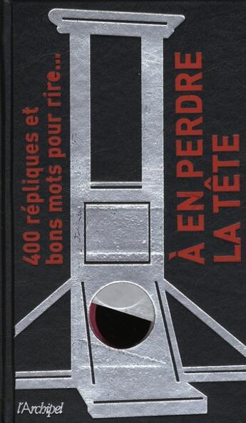 Couverture du livre « À en perdre la tête » de Joseph Vebret aux éditions Archipel