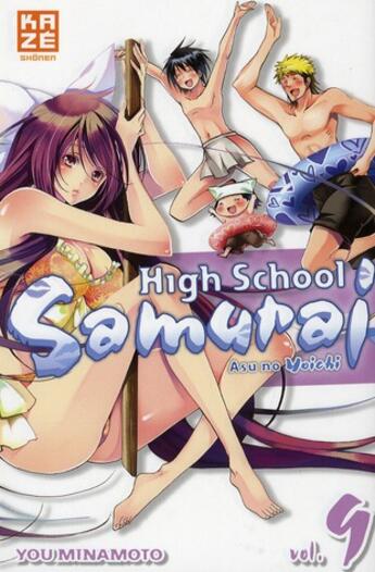 Couverture du livre « High school samurai Tome 9 » de Yu Minamoto aux éditions Kaze