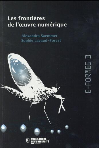 Couverture du livre « E formes 3 » de Saemmer/Lavaud aux éditions Pu De Saint Etienne