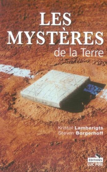 Couverture du livre « Les mystères de la terre » de Borgerhoff/Lamb aux éditions Luc Pire
