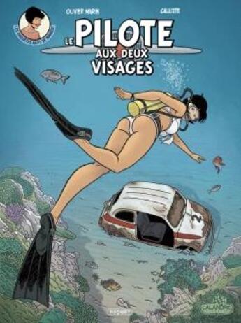 Couverture du livre « Les enquêtes auto de Margot Tome 4 : le pilote aux deux visages » de Olivier Marin et Damien Callixte aux éditions Paquet